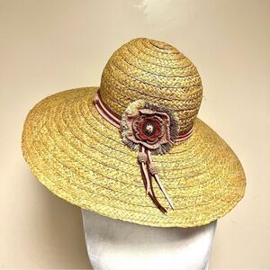 Callahan raffia braided hat.   Size S